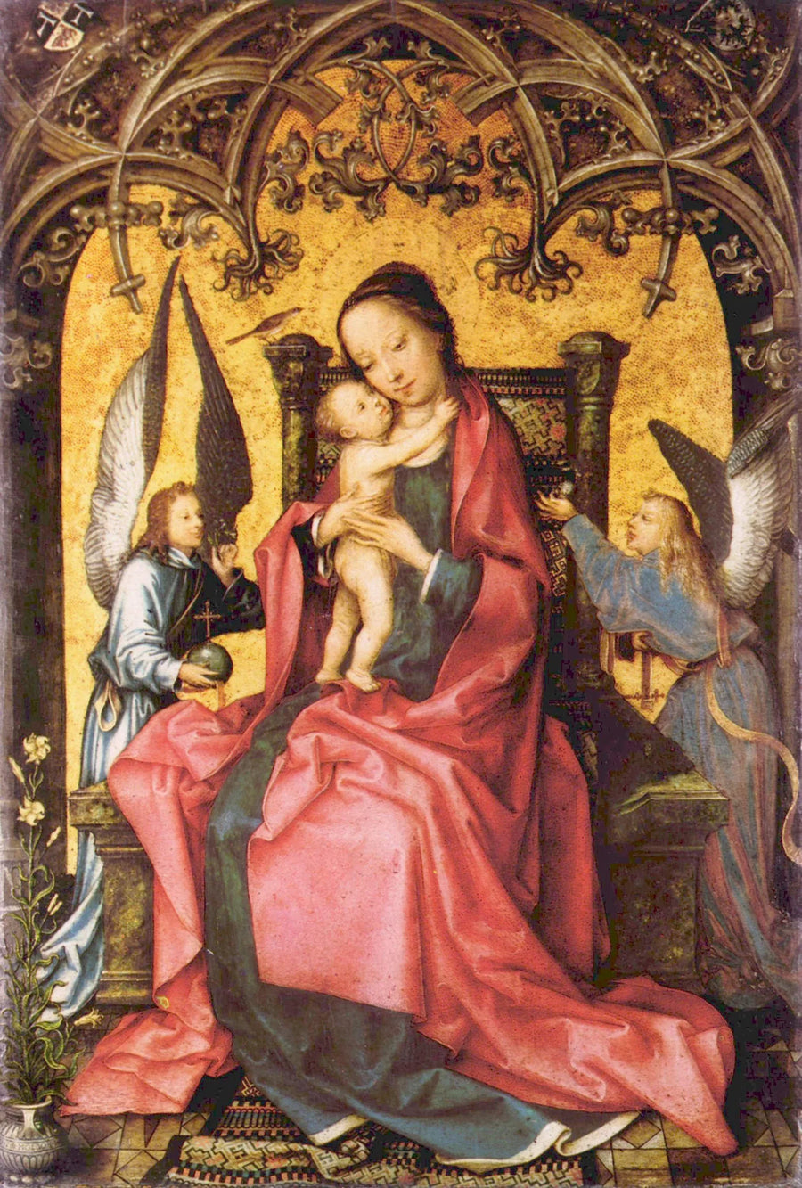 Marie with the Child - Hans Holbein the Elder