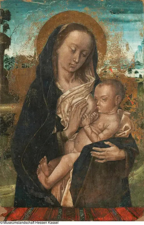 Marie with the Child Jesus - Hugo van der Goes