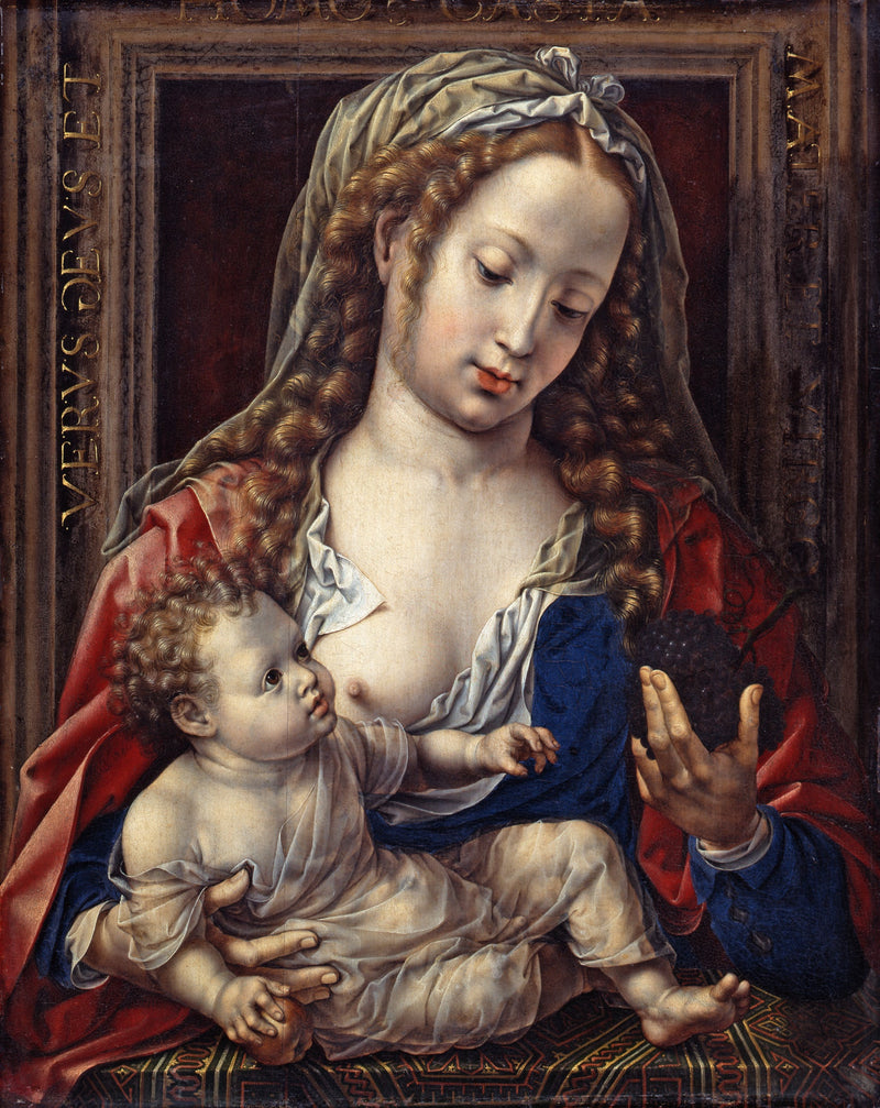 Marie with the Child Jesus - Jan Gossaert