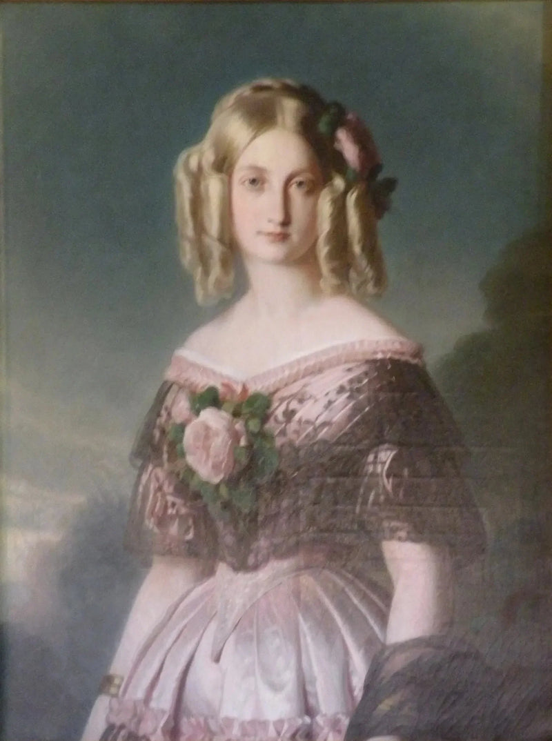 Marie-Caroline-Auguste de Bourbon-Salerne, Duchess of Aumale - Franz Xaver Winterhalter