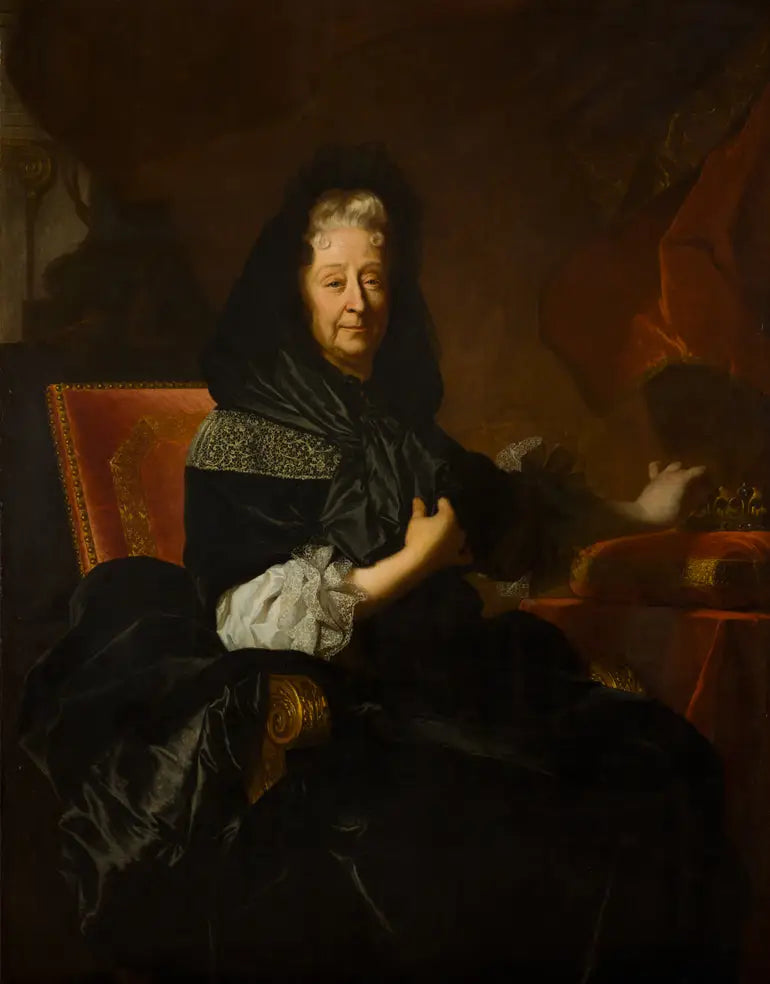Marie d'Orléans, Duchess of Nemours - Hyacinthe Rigaud