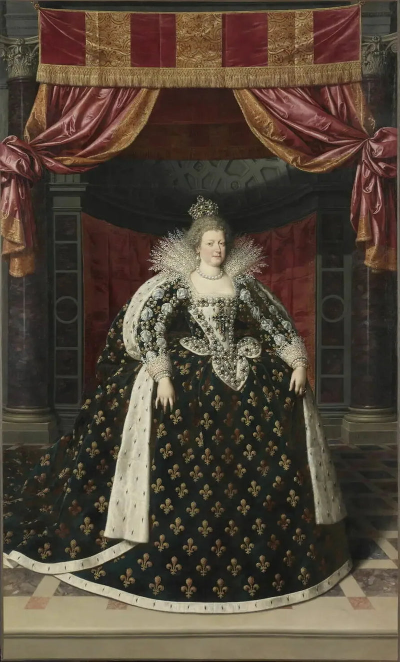 Marie de Médicis, Queen of France - Frans Pourbus the Younger