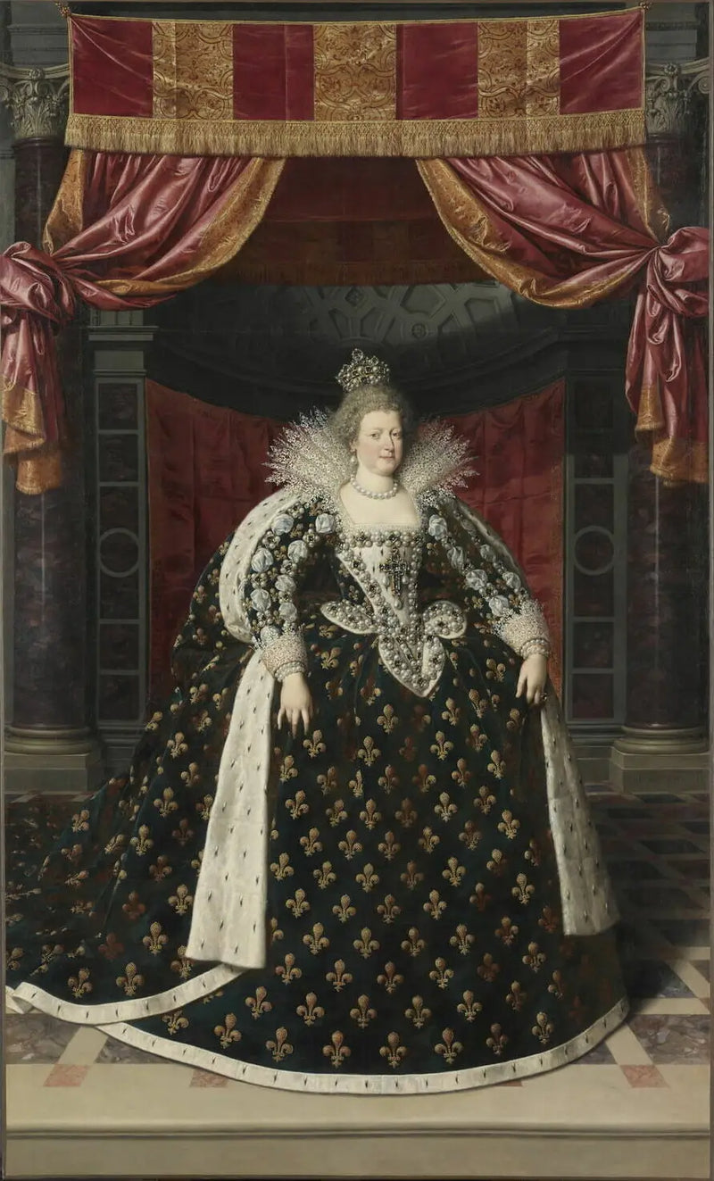 Marie de Médicis, Queen of France - Frans Pourbus the Younger