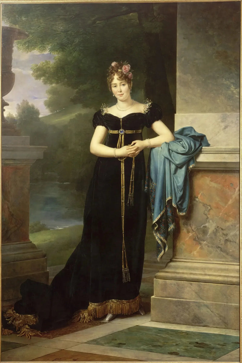 Marie Laczinska (1789-1817) Countess Walewska, then Countess d'Ornano - François Gérard