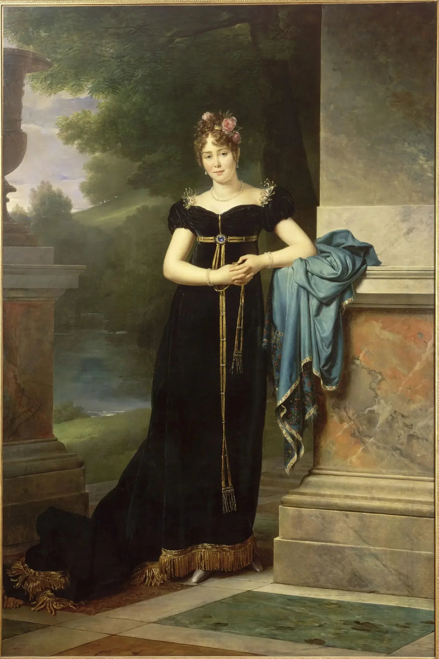 Marie Laczinska (1789-1817) Countess Walewska, then Countess d'Ornano - François Gérard