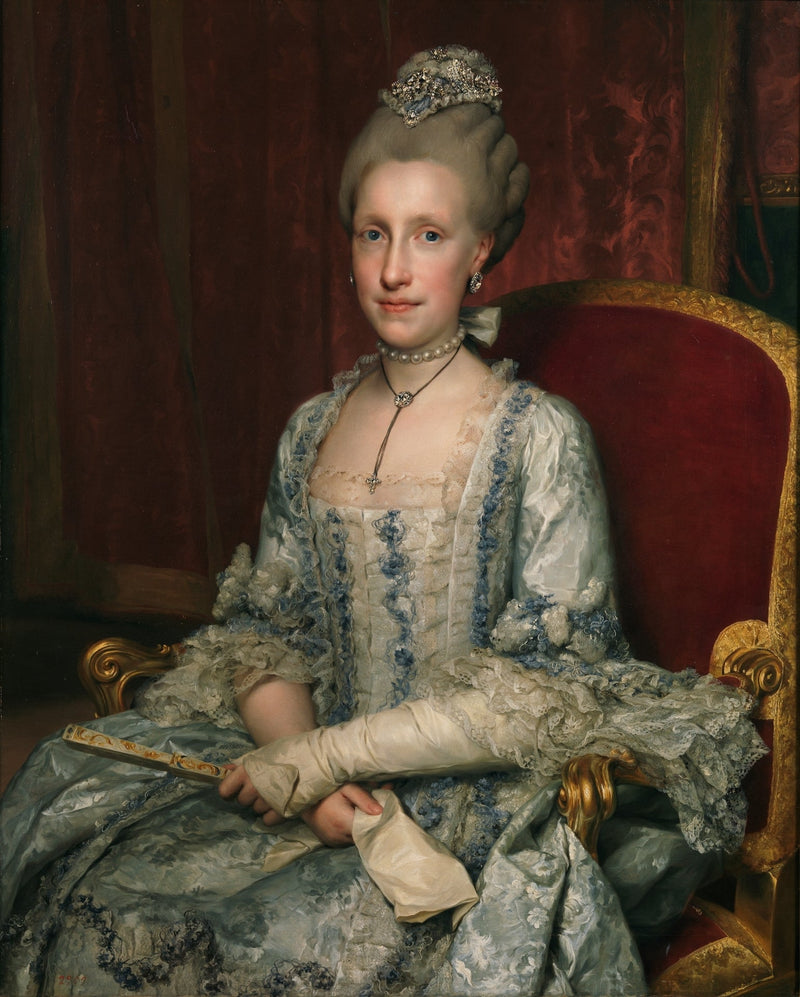 Marie-Louise d'Espagne, Grand Duchess of Tuscany - Anton Raphael Mengs