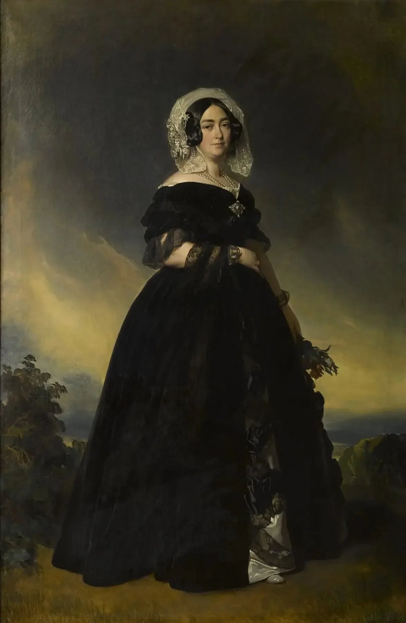 Marie-Louise-Thérèse-Victoire de Saxe-Cobourg-Saafeld, Duchess of Kent (1786-1861) - Franz Xaver Winterhalter