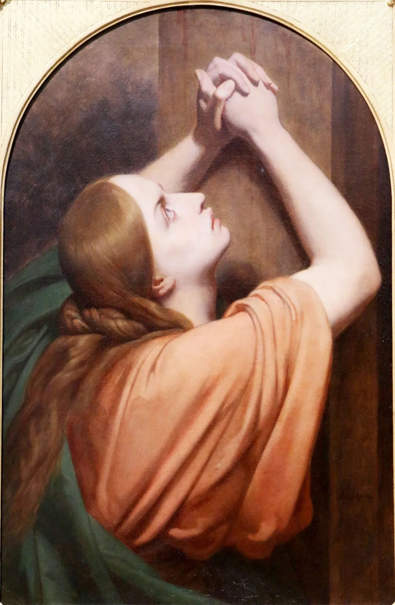 Marie-Madeleine at the foot of the cross - Ary Scheffer