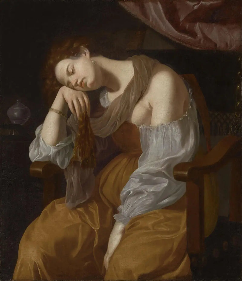 Penitent Mary Magdalene - Artemisia Gentileschi