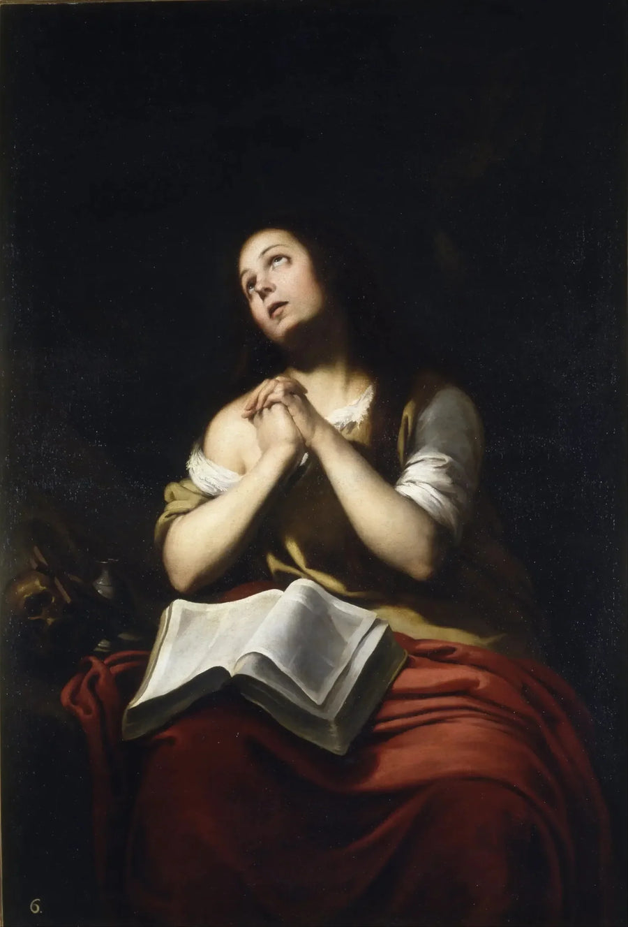 Penitent Mary Magdalene - Bartolomé Esteban Murillo