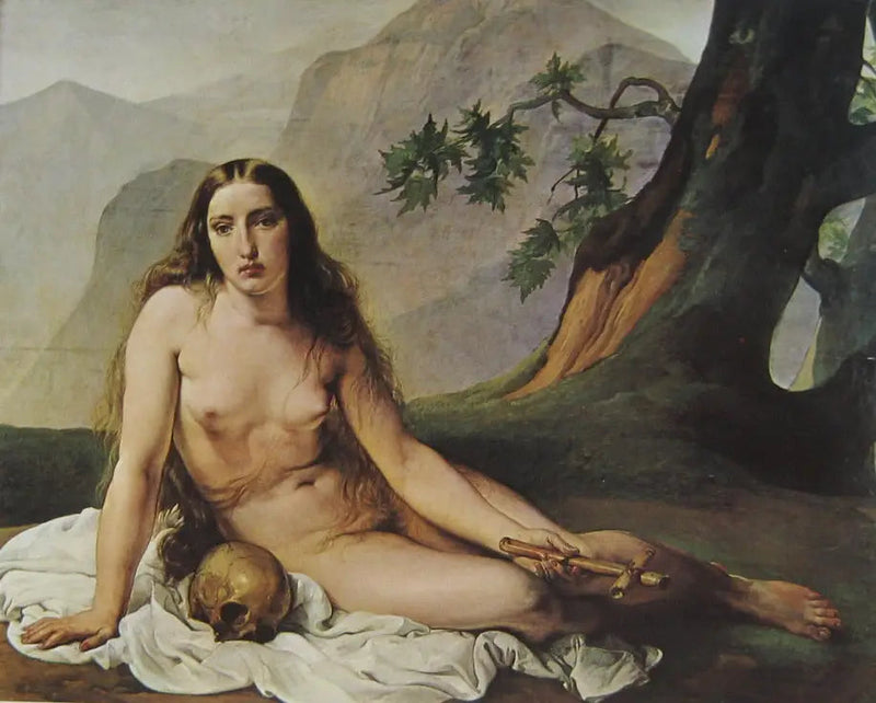 Penitent Mary Magdalene - Francesco Hayez