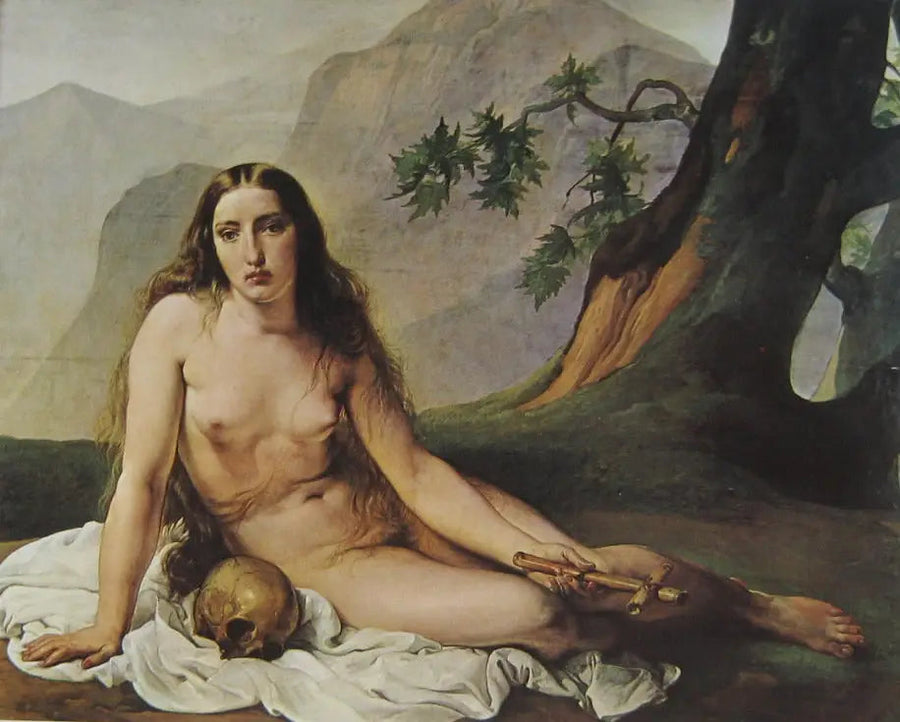Penitent Mary Magdalene - Francesco Hayez