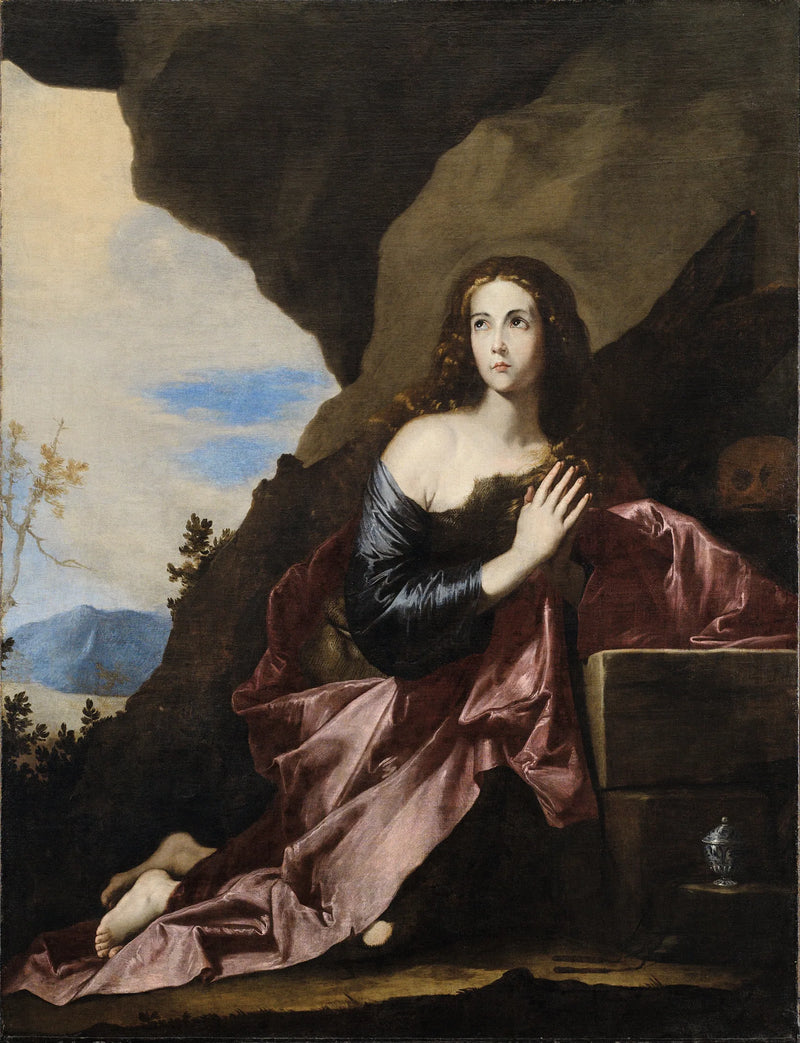Penitent Mary Magdalene - Jusepe de Ribera