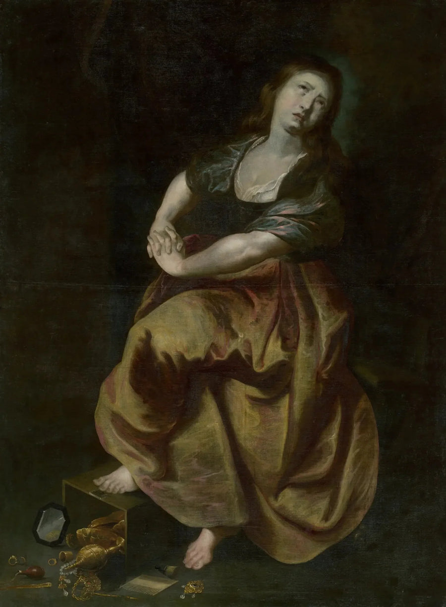 Penitent Mary Magdalene - Peter Paul Rubens