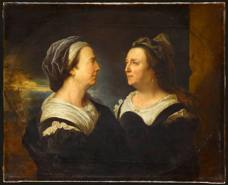 Marie Serre, mother of the artist - Hyacinthe Rigaud