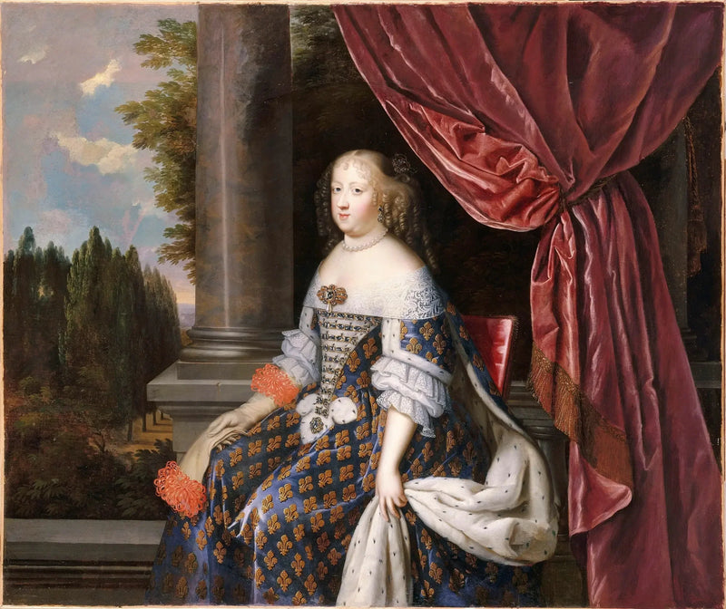 Marie-Thérèse d'Autriche, Queen of France (1638-1683) - Jean Nocret
