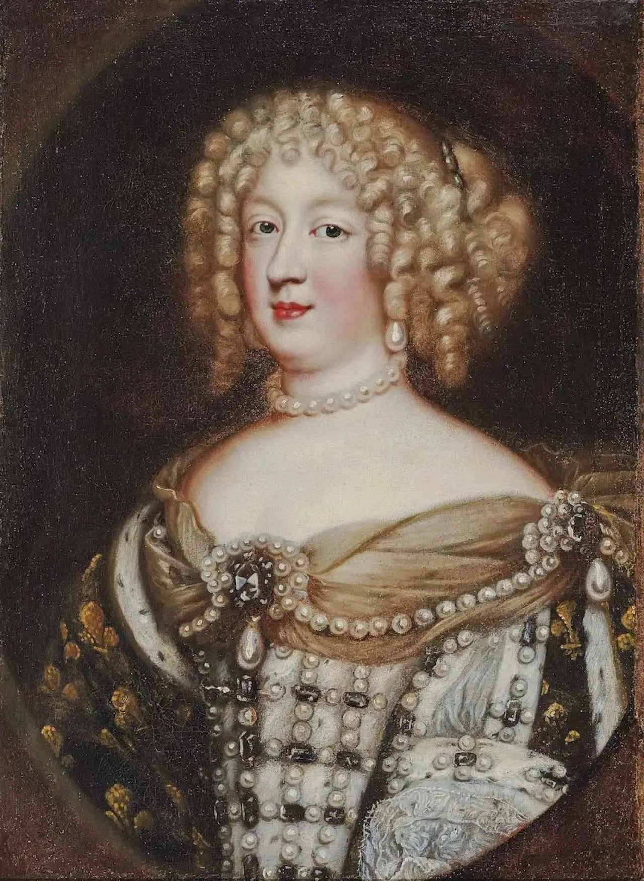 Marie-Thérèse d'Espagne (1638-1683), reine de France - Jean Nocret image 1 tableau peint à l’huile sur toile