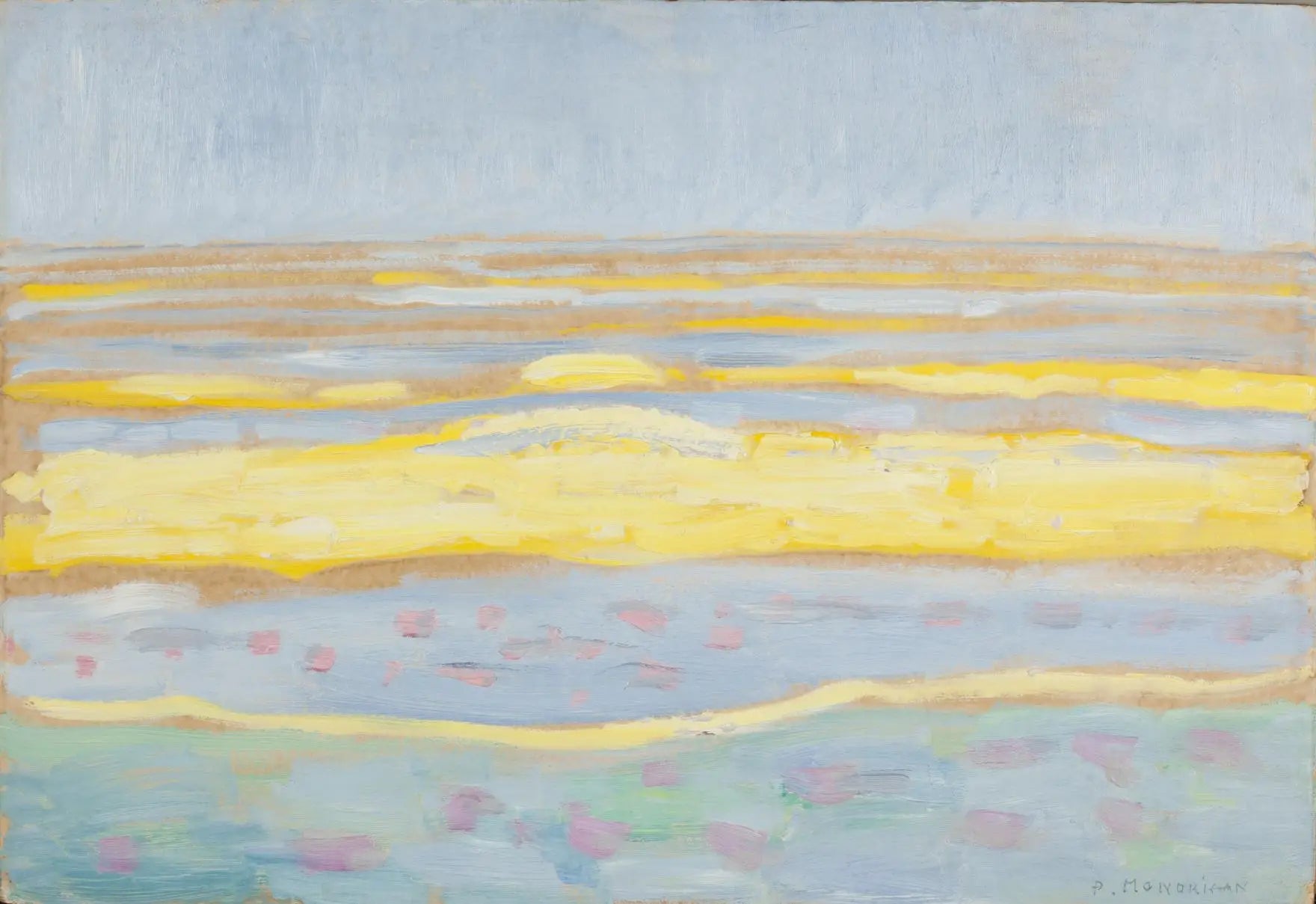 Marin - Piet Mondrian image 1 reproduction d’œuvre d’art à l’huile