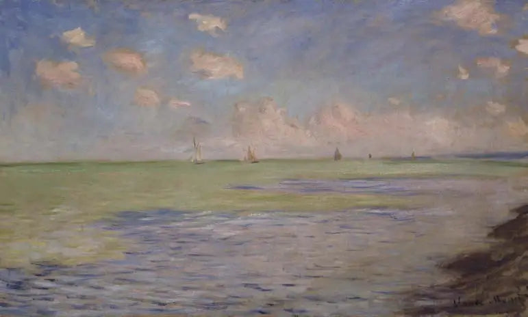 Marine at Pourville - Claude Monet