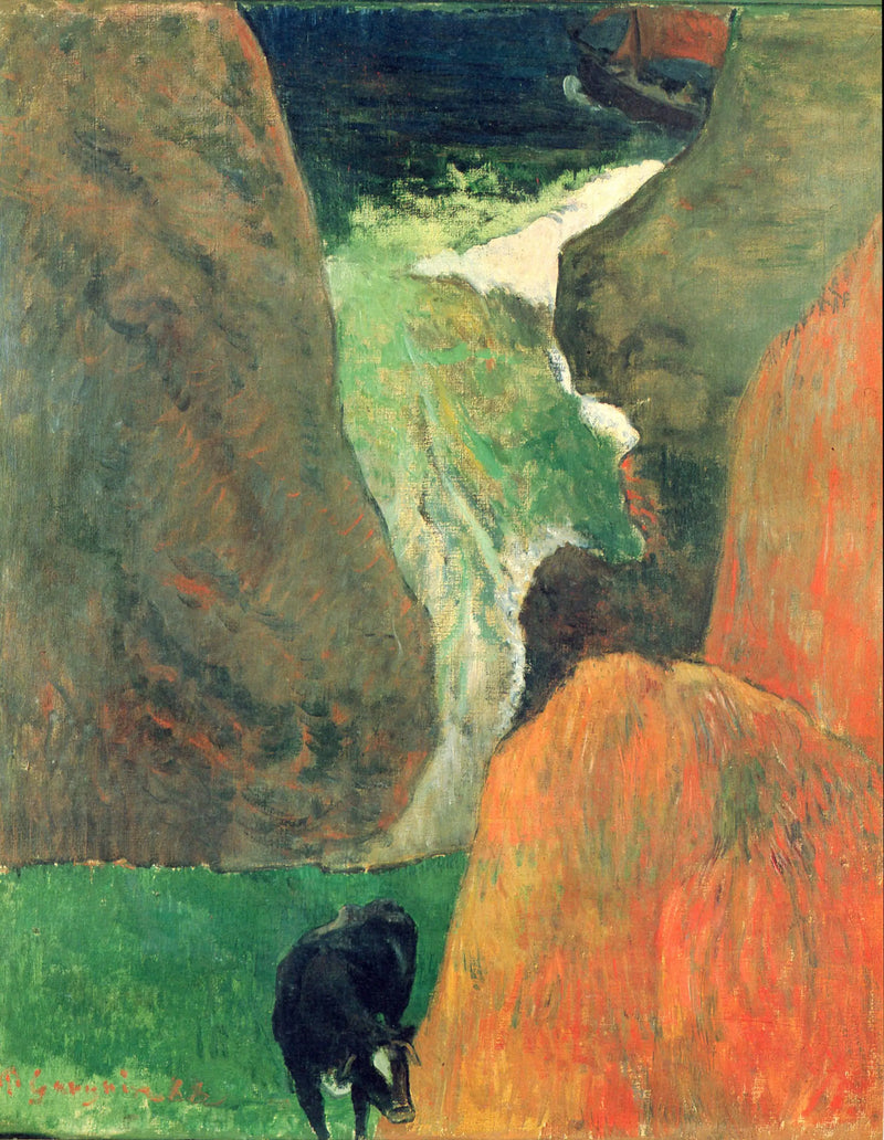 Sea with Cow - Paul Gauguin