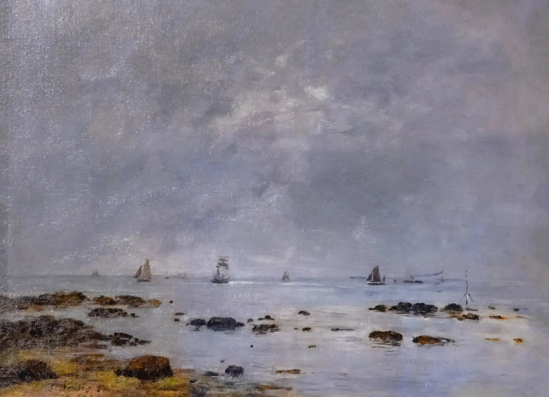Marine, the calm - Eugène Boudin