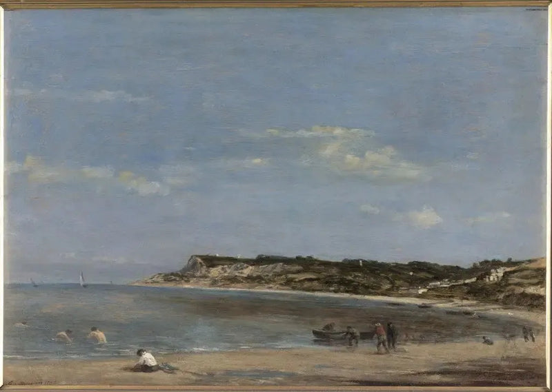 Marine, Norman Shore - Eugène Boudin