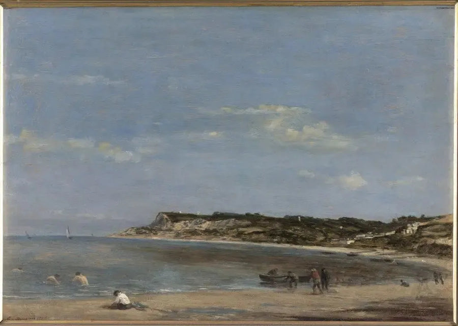 Marine, Norman Shore - Eugène Boudin