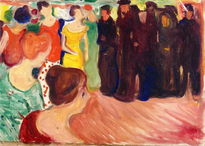 Sailors at the Port - Edvard Munch