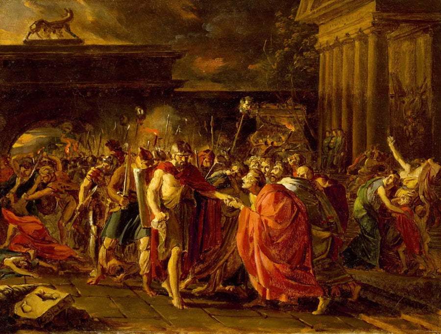 Marius returning to Rome - François Gérard