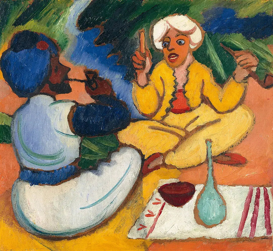 Walking Markers - August Macke