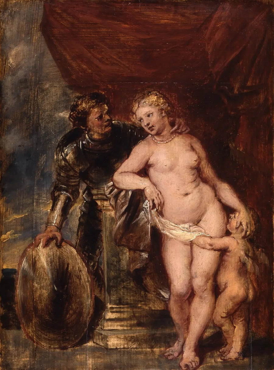 Mars, Venus et Amour - Peter Paul Rubens