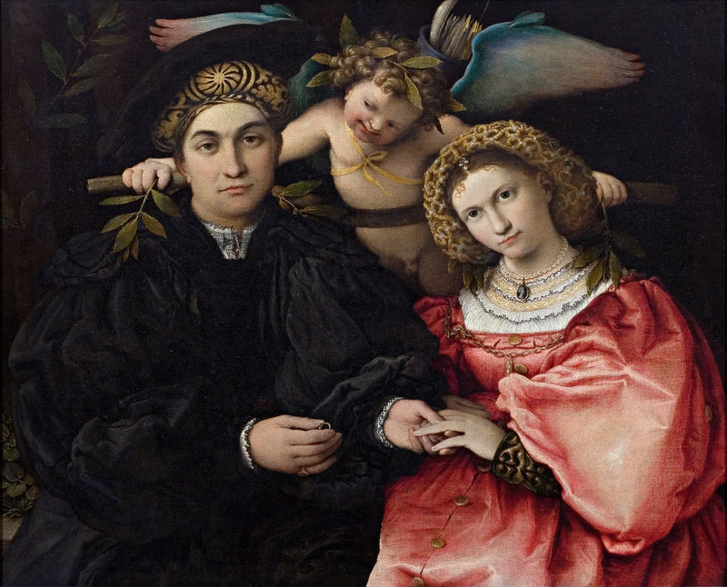 Marsilio Cassotti and his wife Faustine - Lorenzo Lotto