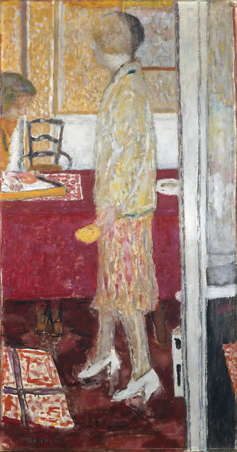 Marthe in the Dining Room at Cannet - Pierre Bonnard