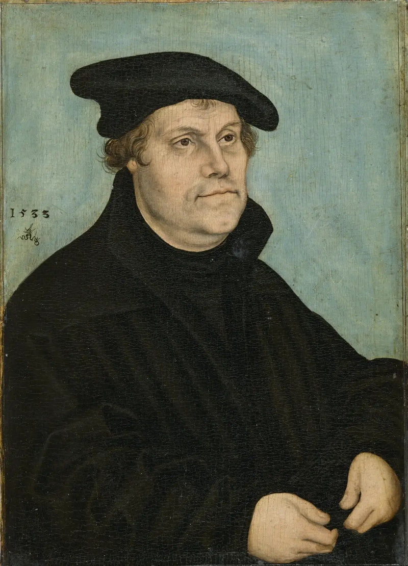Martin Luther at the age of 50 - Lucas Cranach the Elder