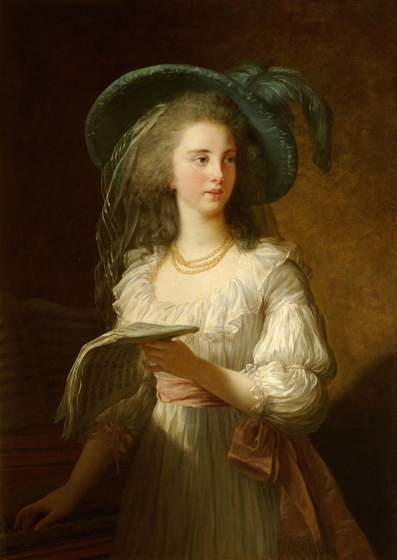 Martine-Gabrielle-Yoland de Polastron (1745-1793), Duchess of Polignac - Élisabeth Vigeé Le Brun