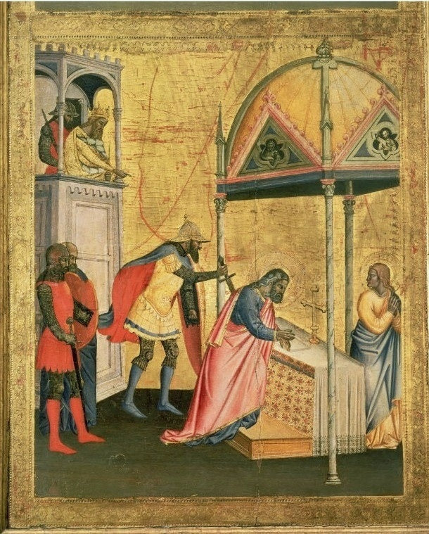 Martyrdom of Matthew - Andrea Orcagna - Alpha Reproduction