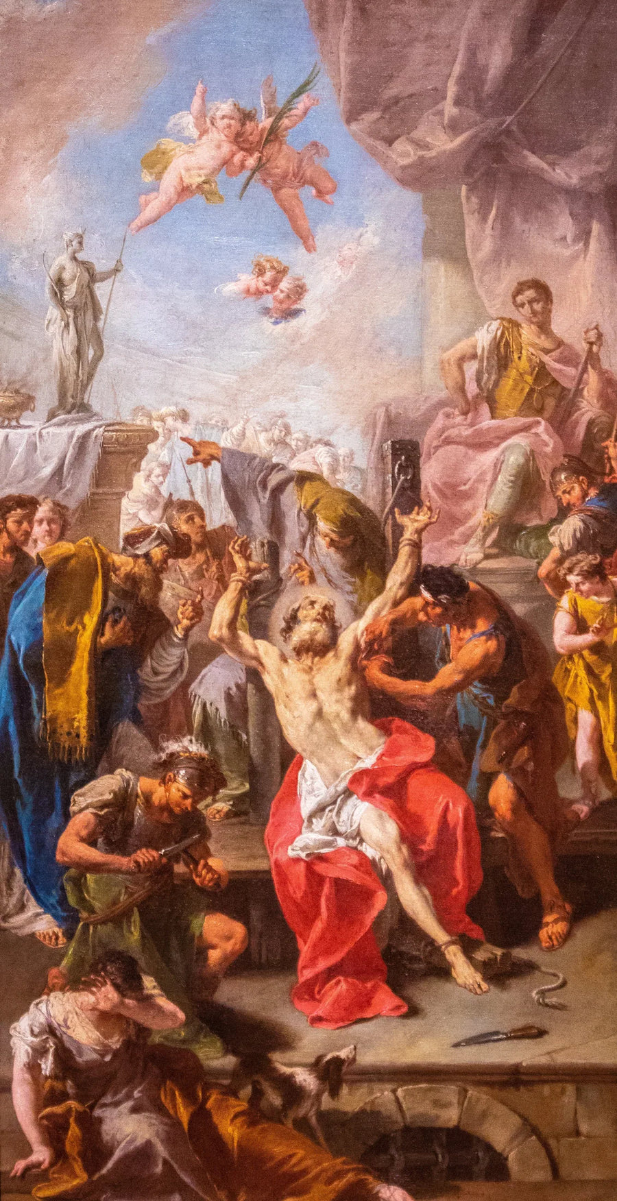 Martyrdom of Saint Bartholomew - Giovanni Battista Pittoni