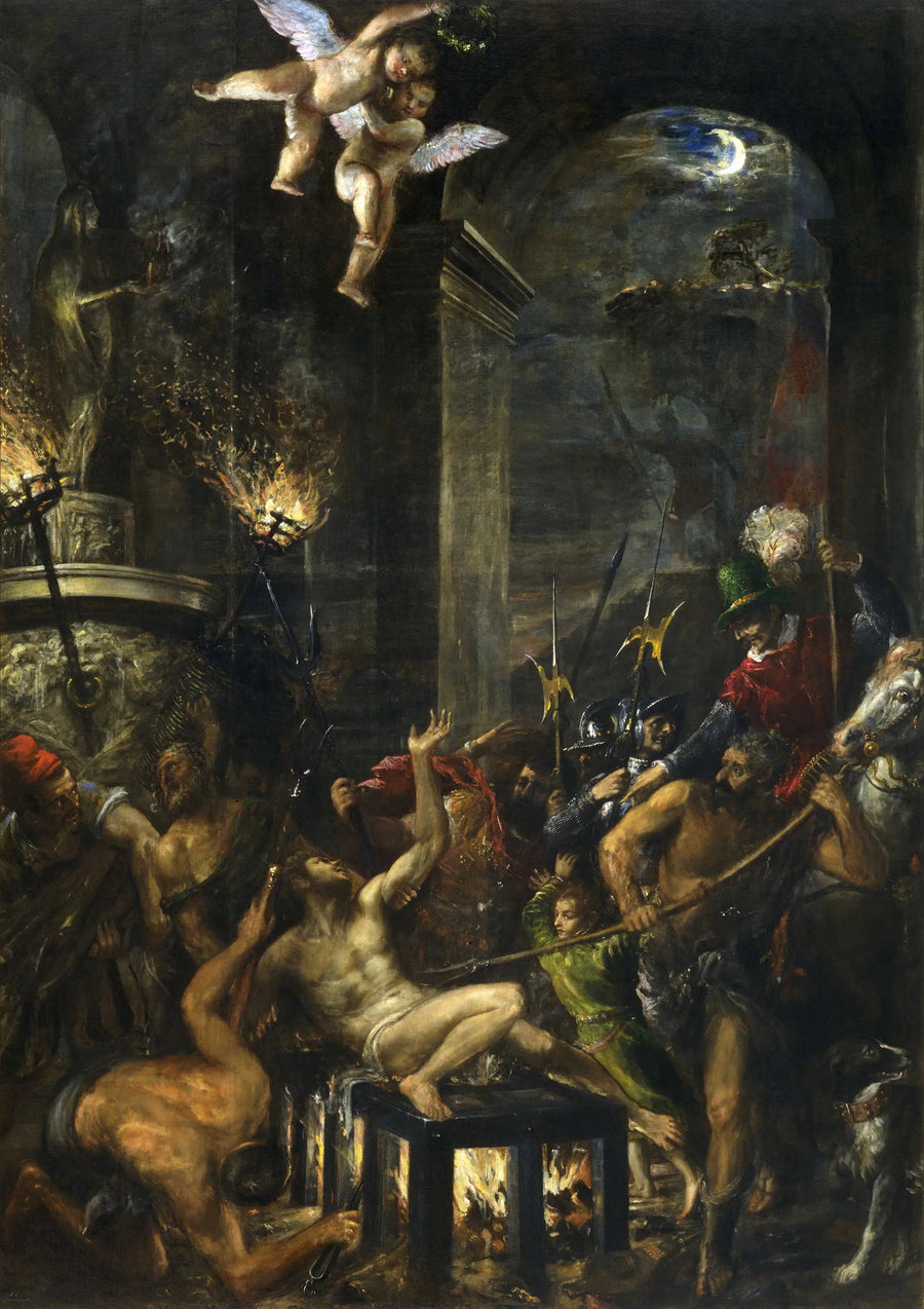 Martyrdom of Saint Laurent - Titian