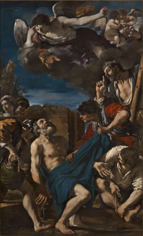 Martyrdom of Saint Peter - Guercino