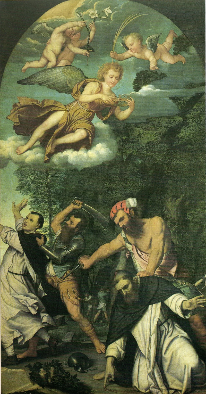 Martyrdom of Saint Peter of Verona - Alessandro Bonvicino