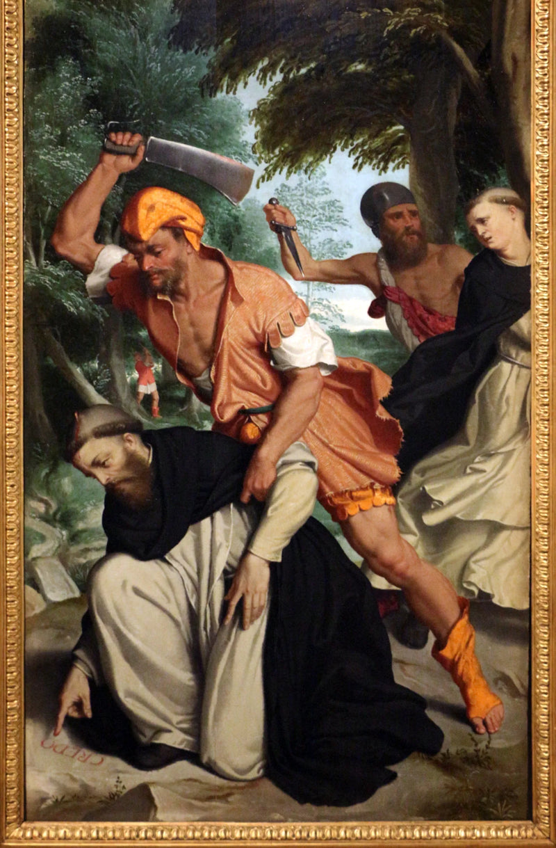 Martyr of Saint Peter of Verona - Giovanni Battista Moroni