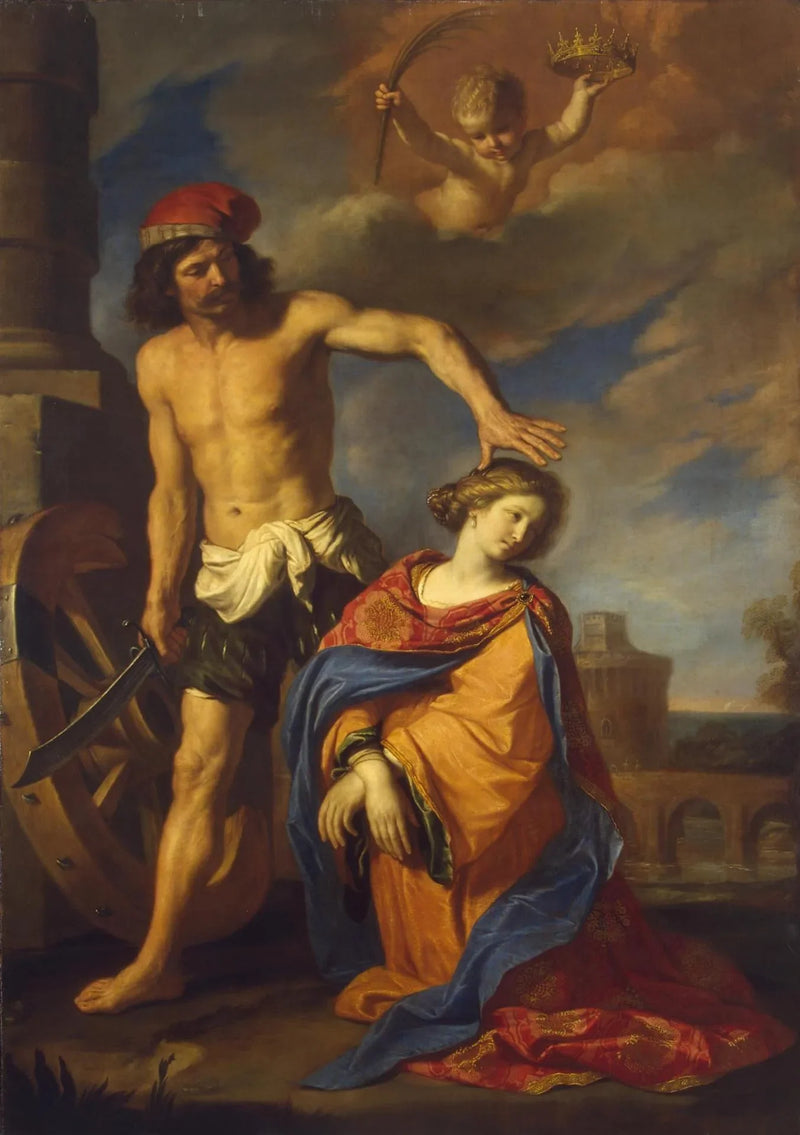 Martyrdom of Saint Catherine - Guercino
