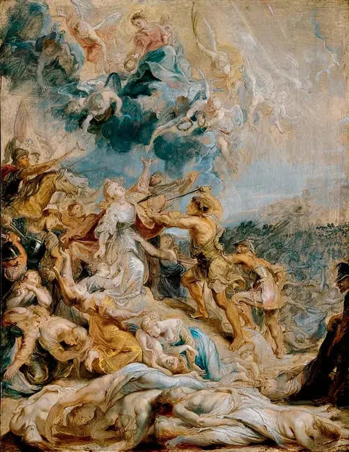 Martyrdom of Saint Ursula - Peter Paul Rubens