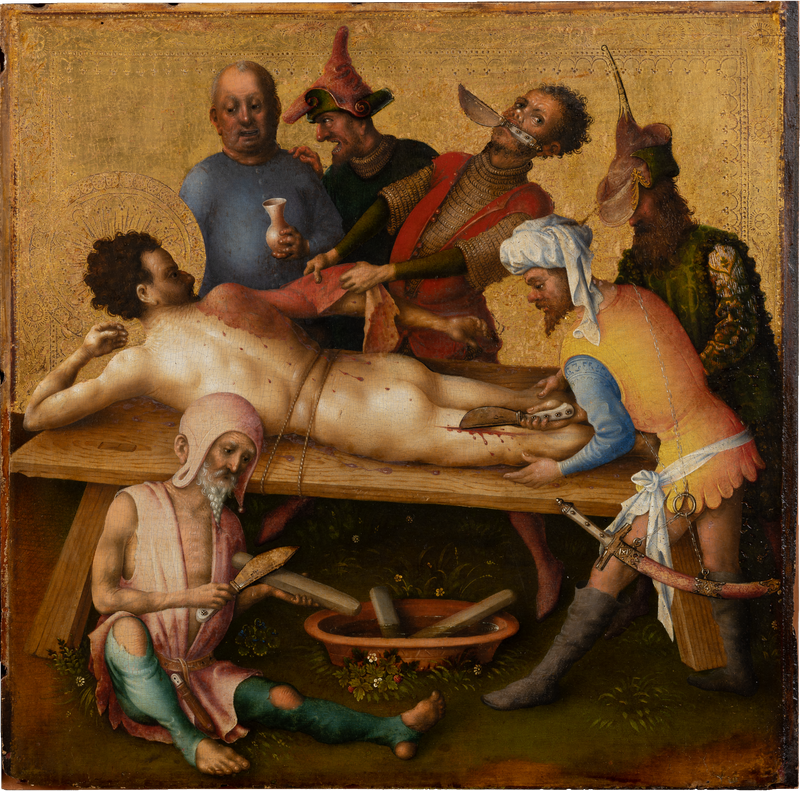 Martyrdom of the Apostles: Martyrdom of Saint Bartholomew - Stefan Lochner