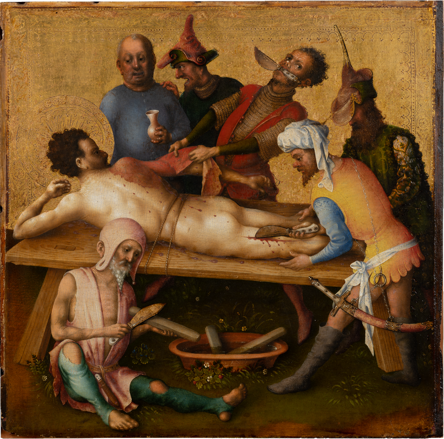 Martyrdom of the Apostles: Martyrdom of Saint Bartholomew - Stefan Lochner