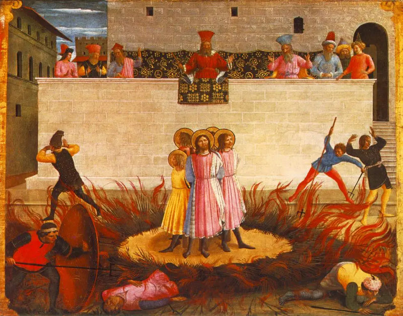 Martyrdom of Saints Cosmas and Damian - Fra Angelico