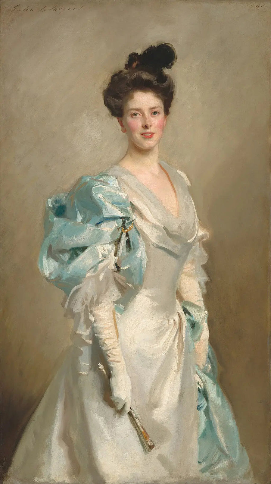 Mary Crowninshield Endicott Chamberlain (Mrs. Joseph Chamberlain) - John Singer Sargent