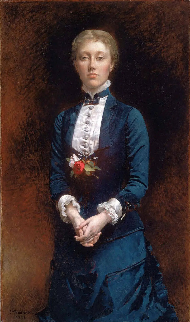 Mary Sears (later Mrs. Francis Shaw) - Léon Bonnat
