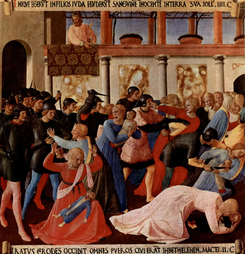 Massacre of the Innocents at Bethlehem - Fra Angelico