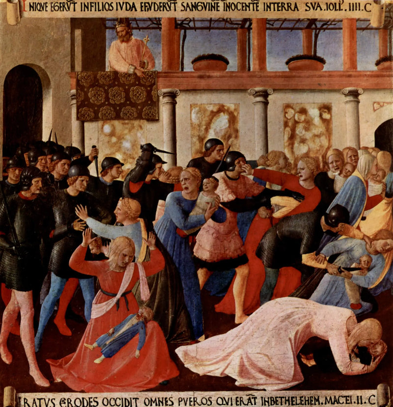Massacre of the Innocents at Bethlehem - Fra Angelico